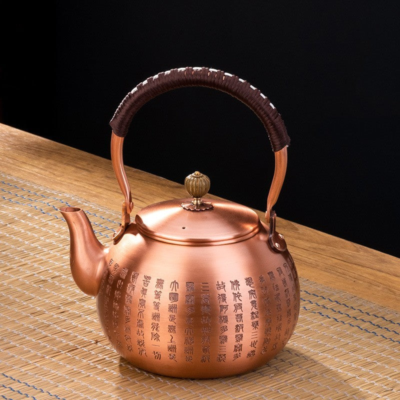 Copper Pot Tea Kettle Handmade