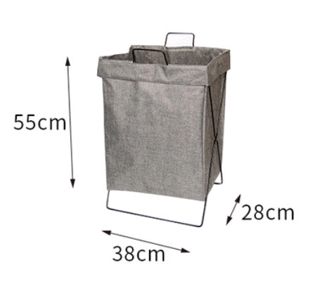 Foldable fabric hamper household laundry basket large storage basket bathroom clothes storage basket