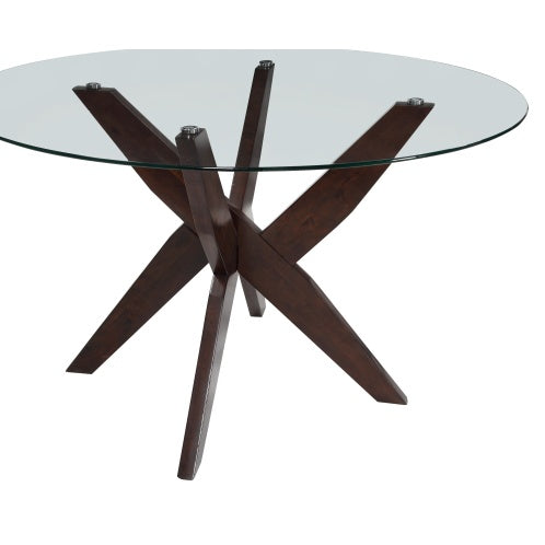 Amalie - Dining Table - Dark Brown