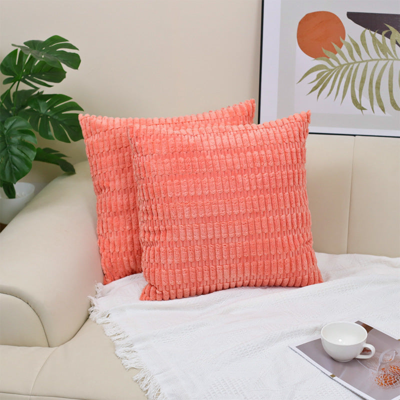 Corduroy Decorative Throw Pillow Covers Soft Boho Striped Pillow Covers Modern Farmhouse Christmas Home Decor For Sofa Living Room Couch Bed