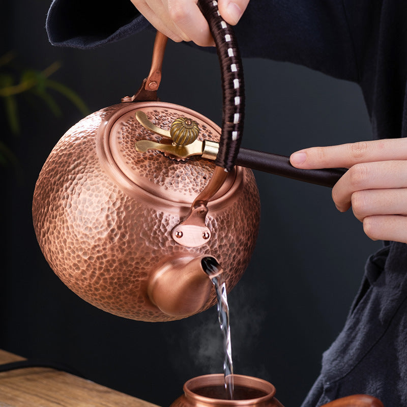 Copper Pot Tea Kettle Handmade