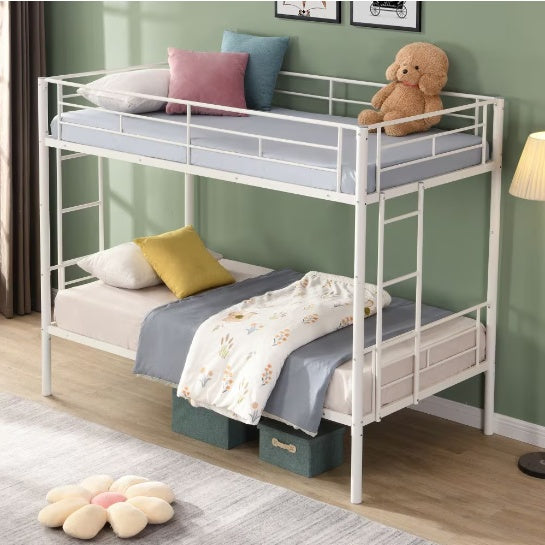 METAL BUNK BED BLACK