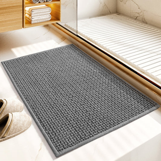 Bathroom Floor Mat With Strong Absorbent Foot Pad